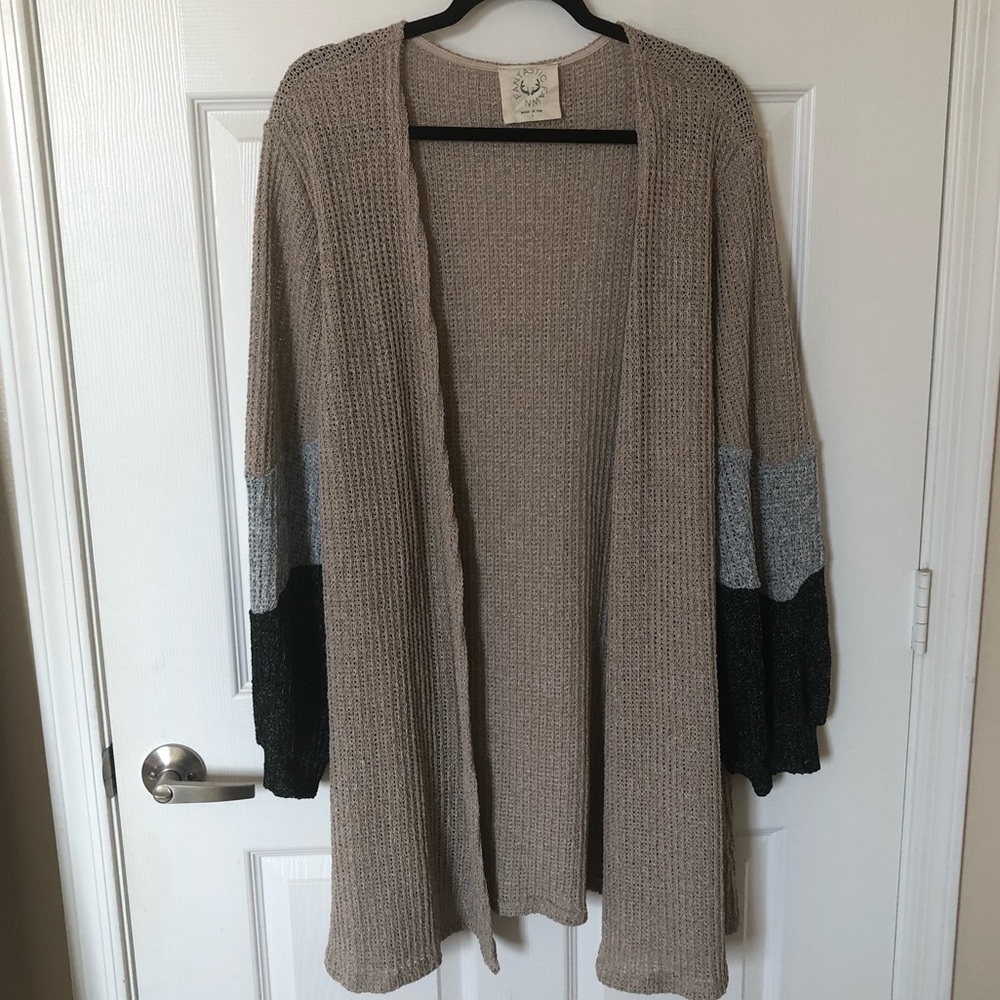 Colorblock Cardigan